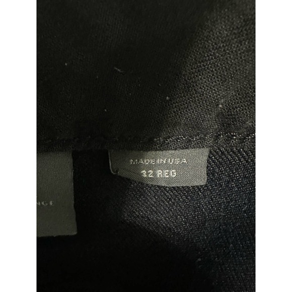 ARMANI EXCHANGE A/F BLUE-BLACK DISTRESSED STRE DESTROY DENIM BLUE JEANS SIZE 32 - Picture 6 of 8